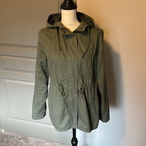 Utility jacket military inspired
